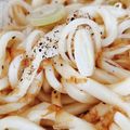 新婚OL's cooksnap of when they made 簡単うまい　電子レンジでズボラうどん！.