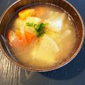 fujiaya126's cooksnap of when they made ごま油で簡単！おいしい！じゃがいもの豚汁.