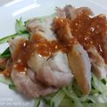 naocolin's cooksnap of when they made レンジで簡単！大人のピリ辛棒棒鶏.