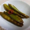 naocolin's cooksnap of when they made ✿絹さやのパリパリ醤油漬け✿.
