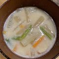 ポメちょん's cooksnap of when they made 京風★ほっこり温活★粕汁.