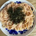 ヴィーナスけい's cooksnap of when they made 材料5つ♡簡単絶品豆乳明太クリームパスタ.