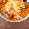 見習い主婦ゆん's cooksnap of when they made ダイエットに◎オートミールキムチリゾット.