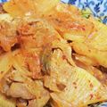 kaori238's cooksnap of when they made ピリ辛で簡単！豚肉と大根のキムチ炒め.