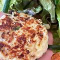 m11m11's cooksnap of when they made 鶏むねとはんぺんのネギ焼き.