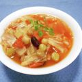 ＠迷子＠'s cooksnap of when they made キャベツと豆のトマトスープ.