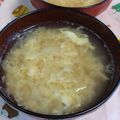 赤い電話's cooksnap of when they made カットキャベツで簡単　かきたま味噌汁.