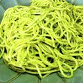 OoピノoO's cooksnap of when they made スパゲティ・小松菜ジェノベーゼ.