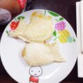 クックUH3NVG☆'s cooksnap of when they made カリッ！モチッ！　☆白い鯛焼きくん☆.