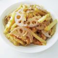 ☆雪矢☆'s cooksnap of when they made レンコンとじゃがいものチーズ和え☆.