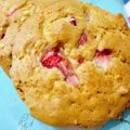 U☆kaoru's cooksnap of when they made 春色❁苺とホワイトチョコのスコーン.