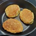 梨瀬かぁか's cooksnap of when they made 離乳食 後期 とうふホットケーキ♪.