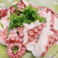 みっくママ's cooksnap of when they made あと一品♪タコと大葉のポン酢あえ.