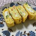 Faiza's cooksnap of when they made 天かす紅生姜＆ネギの卵焼き.