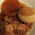 sara99's cooksnap of when they made 手羽元と大根のこってり煮～煮卵入り～.