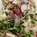 ☆SKRSK☆'s cooksnap of when they made ささみのしっとりレンジ蒸し＆貝割れサラダ.