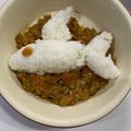 まめ郎's cooksnap of when they made くまちゃんカレー.