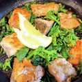 クックUZBA6P☆'s cooksnap of when they made 簡単！なのに絶賛♪ 鮭と菜の花のムニエル.