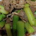 セグちゃん's cooksnap of when they made アスパラと牛肉のオイスター炒め！超簡単♡.
