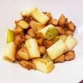 パインクリームソーダ's cooksnap of when they made 簡単！ビールに合うアテ！ぼんじりネギ炒め.