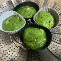 kiraりんママ's cooksnap of when they made ほうれん草とバナナの蒸しパン.