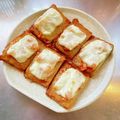 柊＿＿'s cooksnap of when they made 超簡単つまみ★角天キムチのとろ～りチーズ.