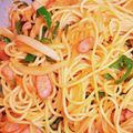 ジャックック24's cooksnap of when they made 水漬けパスタでもちもちナポリタン.