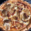 クックIDIAUH☆'s cooksnap of when they made キッシュ★3種きのこベーコン　手作り生地.