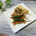 Laufen's cooksnap of when they made 簡単♪　練り梅で焼き鳥.