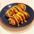 ＊mizuho＊'s cooksnap of when they made *米粉+オートミールでチーズハットグ*.