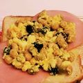 私市ビッキーズ津門巳's cooksnap of when they made “トースト色々のっけ盛り”.