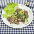 みかかめ's cooksnap of when they made 牛ハラミのネギ塩鉄板焼き.