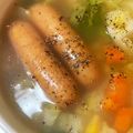 kisberry's cooksnap of when they made ダシダで☆簡単ポトフ風スープ.