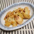 バカリャウ's cooksnap of when they made 豚肉とカリフラワーのにんにく炒め.