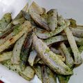 実１１３'s cooksnap of when they made 【お箸がとまらない】蓮根の青のりチーズ.