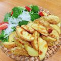Emihann's cooksnap of when they made 揚げないポテト.