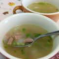 赤い電話's cooksnap of when they made 大根とソーセージのスープ.