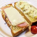 アイリッシュショコラ's cooksnap of when they made 簡単♪キャベマヨ＆ハムチーズトースト.