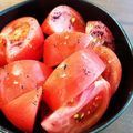 lily…♡'s cooksnap of when they made 副菜にお弁当に❤超簡単トマトのゆかり和え.
