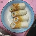 クック49L4Ho☆'s cooksnap of when they made お弁当の…「おかずカンタン彩りちくわ」.