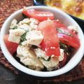 ふか谷's cooksnap of when they made トマトと豆腐と大葉和え.