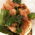 さんすけママ☆'s cooksnap of when they made 【簡単】鳥もも肉とピーマンの生姜焼き.