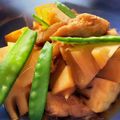 クックG1CG0C☆'s cooksnap of when they made 鶏肉とたけのこのシンプル煮.