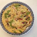 青菜倶楽部's cooksnap of when they made 赤らっきょうと絹さやのオープンオムレツ.
