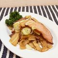 horseland's cooksnap of when they made 焼豚ねぎメンマ.