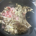 神威の糖質制限食堂's cooksnap of when they made しめじとほうれん草の卵炒め.