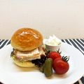 horseland's cooksnap of when they made お家BBQ♬ステーキバーガー✨.
