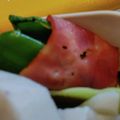 あゆたっくん's cooksnap of when they made ピーマンのチーズ詰めベーコン巻き焼き.