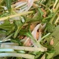 ヨッチこ's cooksnap of when they made モリモリ食べれる水菜とシーチキンのサラダ.