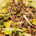 りくゆなママ's cooksnap of when they made 簡単おかず:キャベツと挽き肉の甘辛炒め.